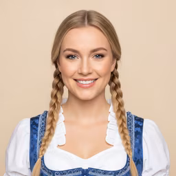 Heidi, anfitriã do Oktoberfest